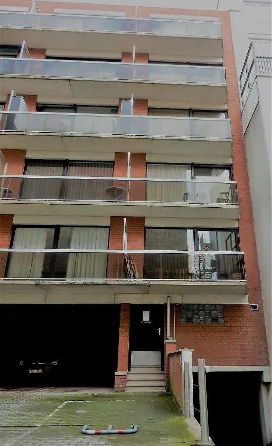 Ferienwohnung Studio Center Of Ostend W/Parking & South Terrace