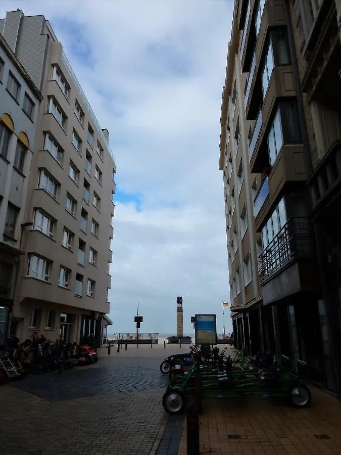 Ferienwohnung Studio Center Of Ostend W/Parking & South Terrace